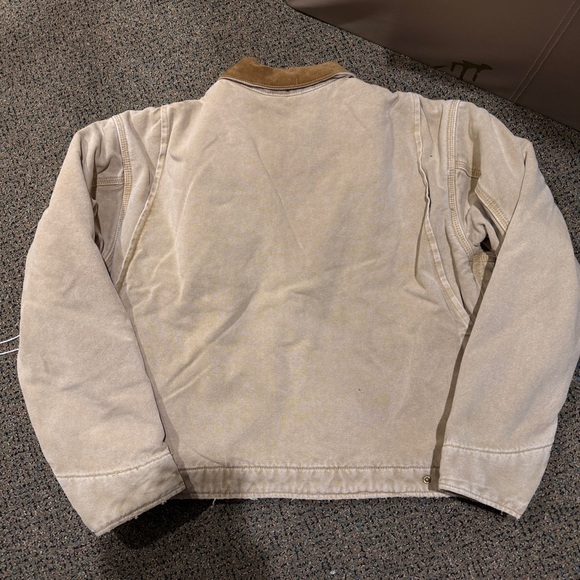 Elwood Petrol Workwear Cropped Jacket Khaki Tan Adult Small NWT - Picture 13 of 13